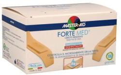 Pietrasanta Pharma Plasturi ultra rezistenți Forte Med Master-Aid, 78x26 mm, 100 bucăți , Pietrasanta Pharma