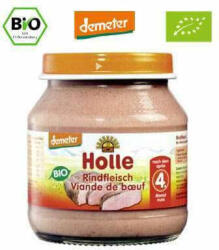 HOLLE BABY Piure Eco cu carne de vita, +4 luni, 125 g, Holle Baby Food