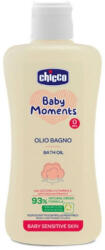 CHICCO Ulei de baie dermatologic Baby Moments Sensitive, 200 ml, +0 luni, Chicco