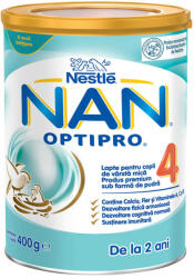 NESTLE Formula de lapte Nan 4 Optipro Premium, +2 ani, 400 g, Nestle