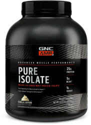 GNC Amp Pure Isolate, Proteina Izolata Din Zer Cu Aroma De Vanilie, 2240 G