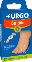 URGO Plasturi adezivi pentru bătături Coricide, 12 bucăți, Urgo - liki24