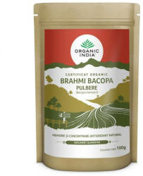  Brahmi Bacopa pulbere, 100 g, Organic India