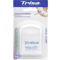 TRISA Scobitori dentare din plastic, 50 buc, Trisa