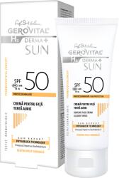 FARMEC Crema pentru fata SPF50 tenta aurie Gerovital H3 Derma+ Sun, 50ml, Farmec