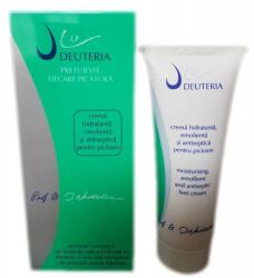 Deuteria Cosmetics Crema hidratanta, emolienta si antiseptica pentru picioare, 75 ml, Deuteria Cosmetics