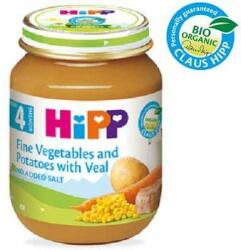 HIPP Legume gustoase si cartofi cu carne de vitel, +4 luni, 125 g, Hipp