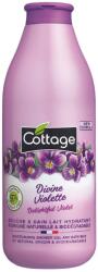 COTTAGE Gel de dus hidratant cu lapte si extract de Violete, 750 ml, Cottage