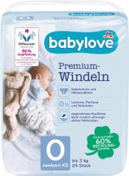 babylove Premium scutece pentru nou născuți, până la 3kg, 24 buc