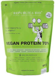 Republica Bio Pulbere cu gust de ciocolata Vegan Protein, 600 g, Republica Bio