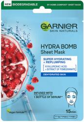 Masca servetel cu rodie Hydra Bomb Skin Naturals, 28 g, Garnier