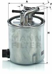 Mann-filter WK9067 Filtru combustibil