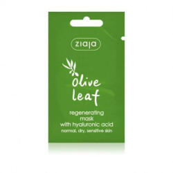 ZIAJA Masca regeneranta pentru ten normal si sensibil Olive Leaf, 7 ml, Ziaja