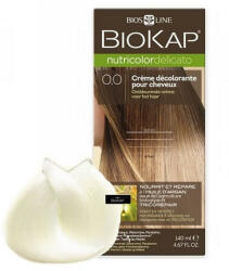 BioKap Cremă decolorantă pentru păr Nutricolor Delicato, 0.0, 140 ml, Biokap