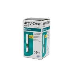 Roche Teste glicemie Accu-Chek Active, 50 bucăți, Roche