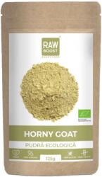 RAWBOOST Pudra ecologica Horny Goat Weed, 125 g, RawBoost