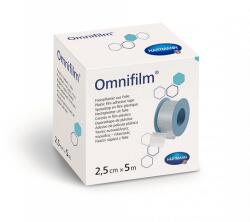 HARTMANN Plasture hipoalergen pe suport de folie transparentă poroasă Omnifilm (900434), 2.5cmx5m, Hartmann