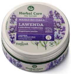 Farmona Natural Cosmetics Laboratory Unt hidratant de corp cu lavanda si vanilie Herbal Care, 200 ml, Farmona