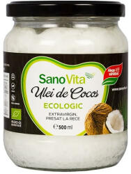 SANOVITA Ulei de cocos, 500 ml, Sanovita