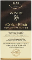 Vopsea pentru par My Color Elixir, nuanta 6.35, Apivita
