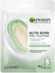 Masca servetel cu lapte de migdale si acid hialuronic Nutri Bomb Skin Naturals, 28 g, Garnier