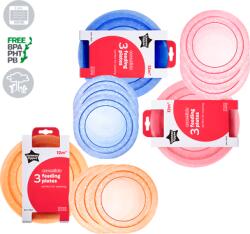 Tommee Tippee Farfurii Essentials +12 luni, 3 bucati, Tommee Tippee Set pentru masa bebelusi