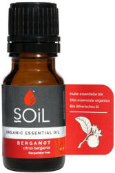 SOIL Ulei Esențial Bergamota Pur 100% Organic, 10 ml, SOiL