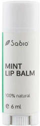 Sabio Cosmetics Balsam de buze cu menta, 6 ml, Sabio