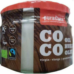 PURASANA Ulei de cocos organic, 250 ml, Purasana
