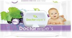 Doctor Wipe' S Servetele umede pentru copii Grapes, 60 bucati, Doctor Wipes
