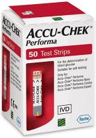 Roche Teste glucometru - Accu-Chek Performa, 50 bucati, Roche