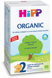 HiPP Lapte praf Bio formulă de continuare 2 , +6 luni, 300 g, Hipp