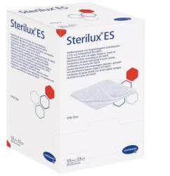  Comprese din tifon sterile Sterilux ES, 7.5 cm x 7.5 cm, 25 plicuri, Hartmann