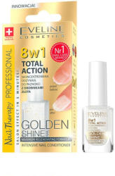 Eveline Cosmetics Tratament profesional 8in1 Golden Shine Nail Therapy, 12 ml, Eveline Cosmetics