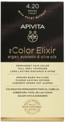 Vopsea pentru par My Color Elixir, nuanta 4.2, Apivita
