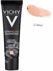 Vichy DermaBlend Fond de ten corector cu actiune de nivelare 16h SPF25 3D Correction, Nuanta 30 Beige, 30 ml