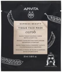 Masca faciala pe baza de carbune activ Express Beauty, 20 ml, Apivita
