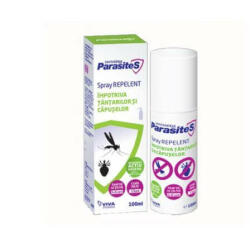 Eminvest Pharmaceuticals Spray repelent împotriva țânțarilor și a căpușelor, Parasites Santaderm, 100 ml, Viva Pharma