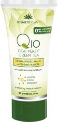 Cosmetic Plant Crema anti-imbatranire pentru maini cu Q10, ceai verde si complex mineral energizant, 100 ml, Cosmetic Plant