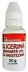 Glicerina boraxata cu anestezina 10% - 20 ml, Biogalenica