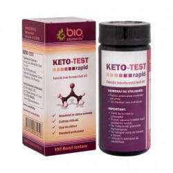 Bioelemente Keto-Test, 100 benzi, Bio Elemente