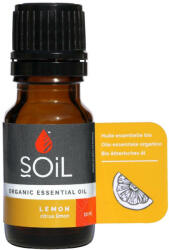 SOIL Ulei Esențial Lămâie Pur 100% Organic, 10 ml, SOiL