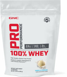 GNC Pro Performance 100% Whey, Proteina Din Zer, Cu Aroma De Vanilie, 408g