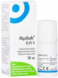 Laboratoires Thea Hyabak soluție 0.15% pentru ochi, 10 ml, Thea