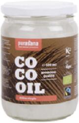 PURASANA Ulei organic de cocos extra virgin, 500 ml, Purasana
