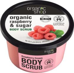Organic Shop Scrub cu zmeură pentru corp, 250 ml