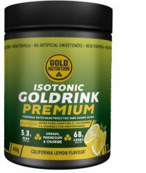 Bautura izotonica cu aroma de lamaie Isotonic Gold Drink Premium, 600 g, Gold Nutrition