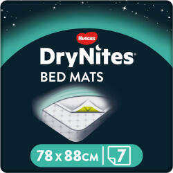 HUGGIES Protecție pentru pat DryNites Bed Mats, 7 buc, Huggies