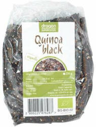 Dragon Superfoods Quinoa neagra Eco, 250 g, Dragon Superfoods