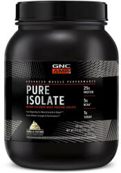GNC Amp Pure Isolate, Proteina Izolata Din Zer Cu Aroma De Vanilie, 896 G